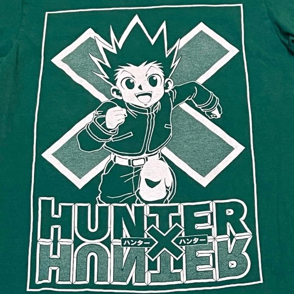 Mens Hunter X Hunter Anime Gon Freecss Green Tee Shirt Small S by Loot Crate - Picture 2 of 5